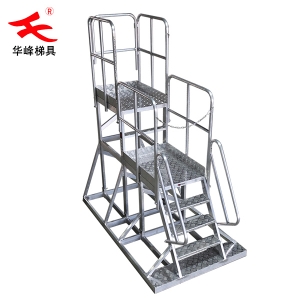 鋁合金定制登高車雙層平臺(tái)